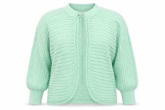 BHS Womens Green  Knit Cardigan Jumper Size L