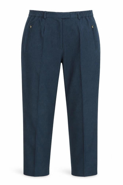 Oscar Womens Blue   Dress Pants Trousers Size 12 L28 in