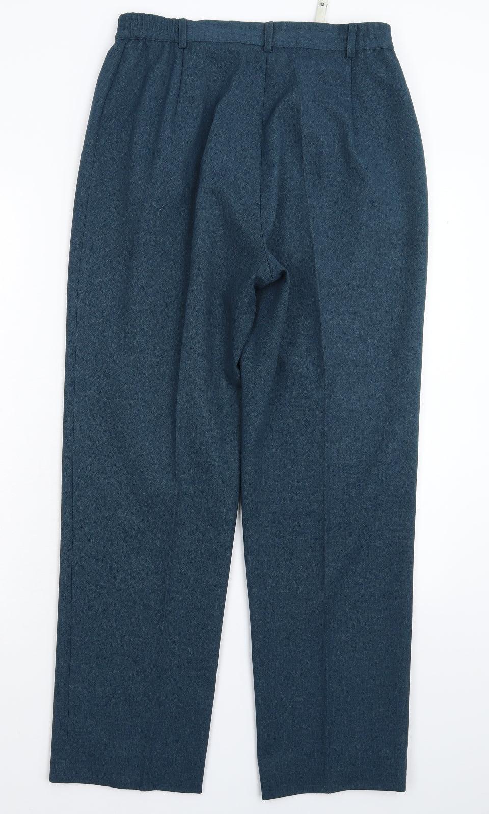 Oscar Womens Blue   Dress Pants Trousers Size 12 L28 in