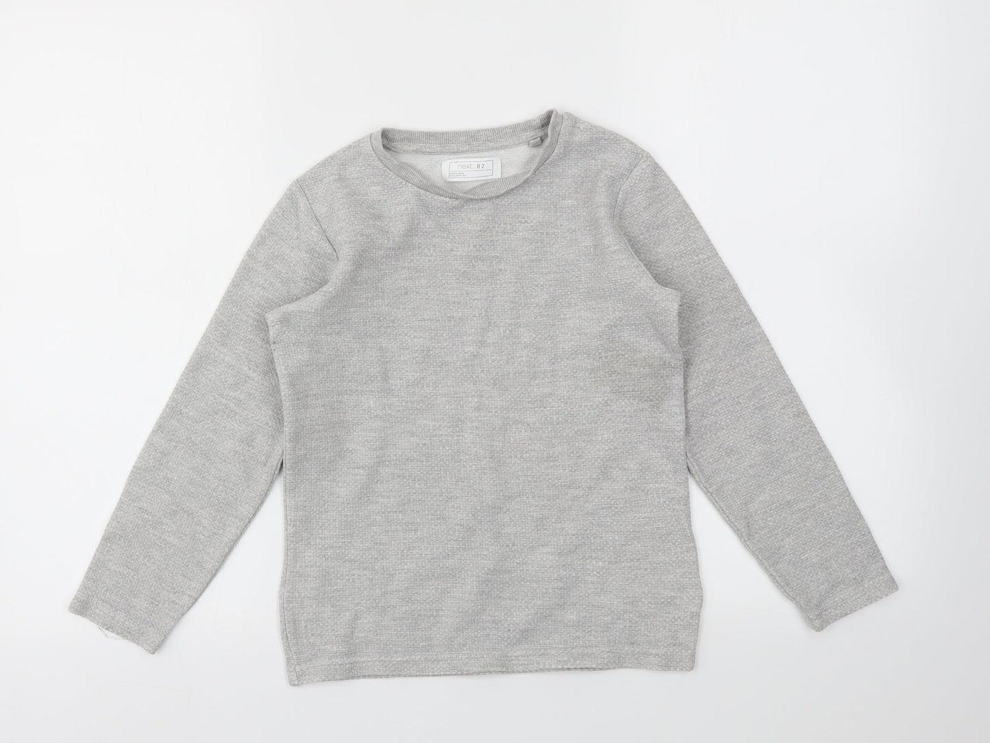 Preworn Boys Grey   Pullover Jumper Size 8 Years