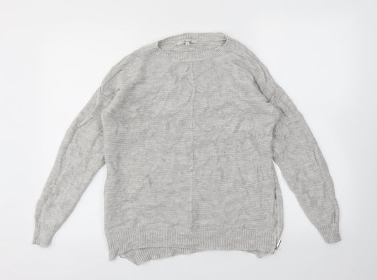 Peacocks Womens Grey   Pullover Jumper Size M