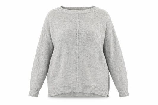 Peacocks Womens Grey   Pullover Jumper Size M