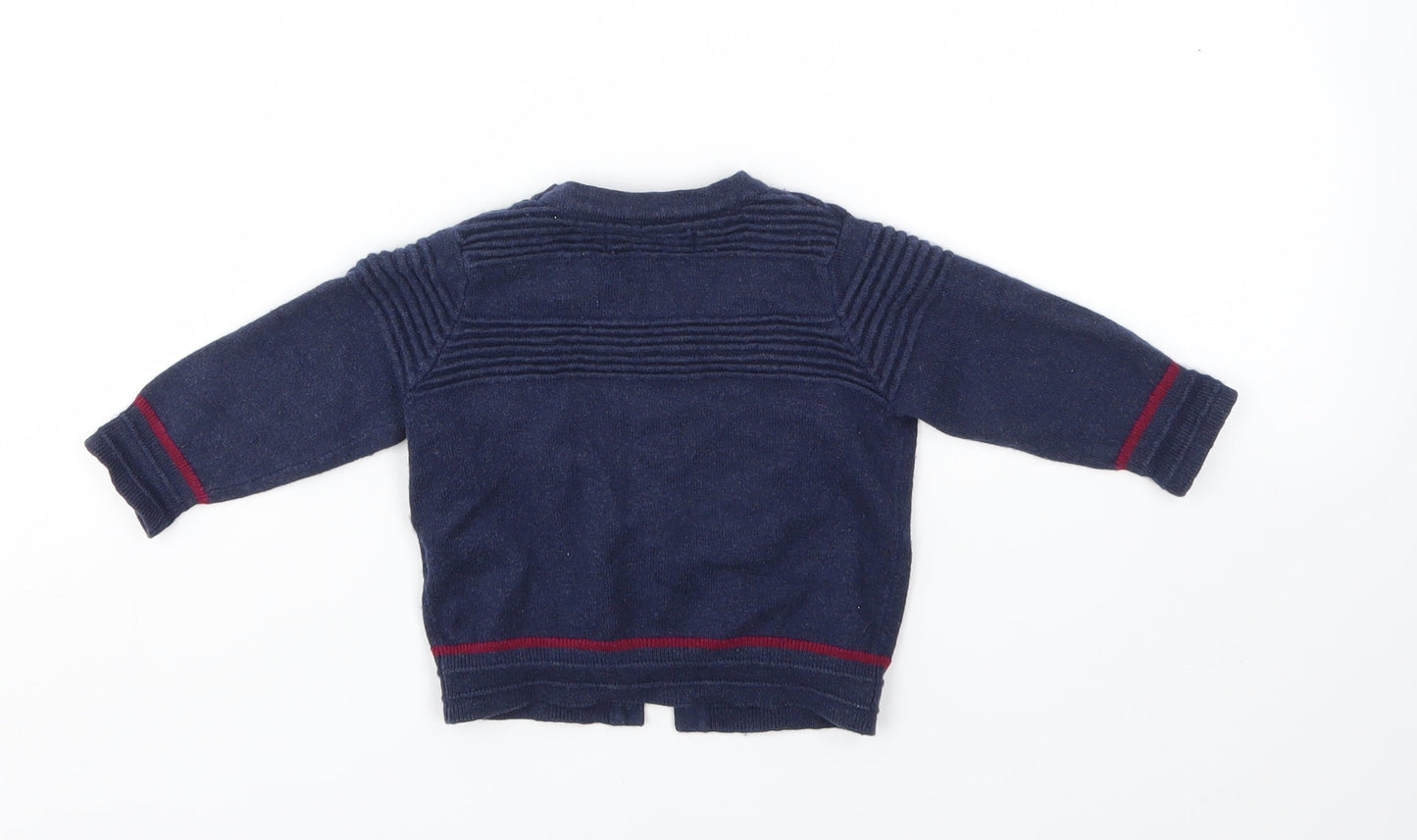 Debenhams Girls Blue   Cardigan Jumper Size 6-9 Months