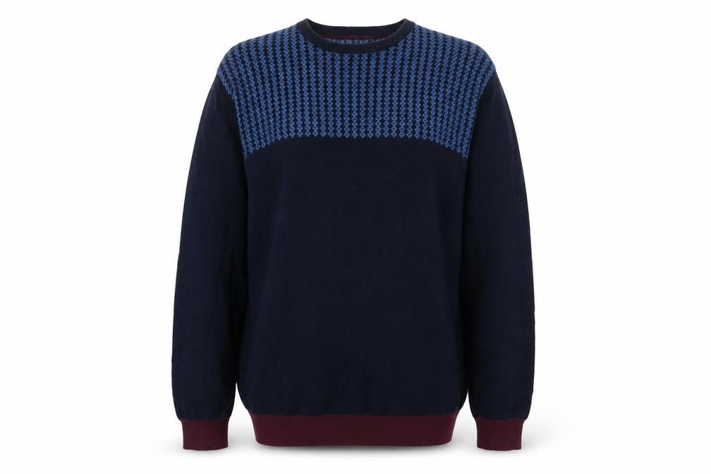 Matalan Mens Blue   Pullover Sweatshirt Size M