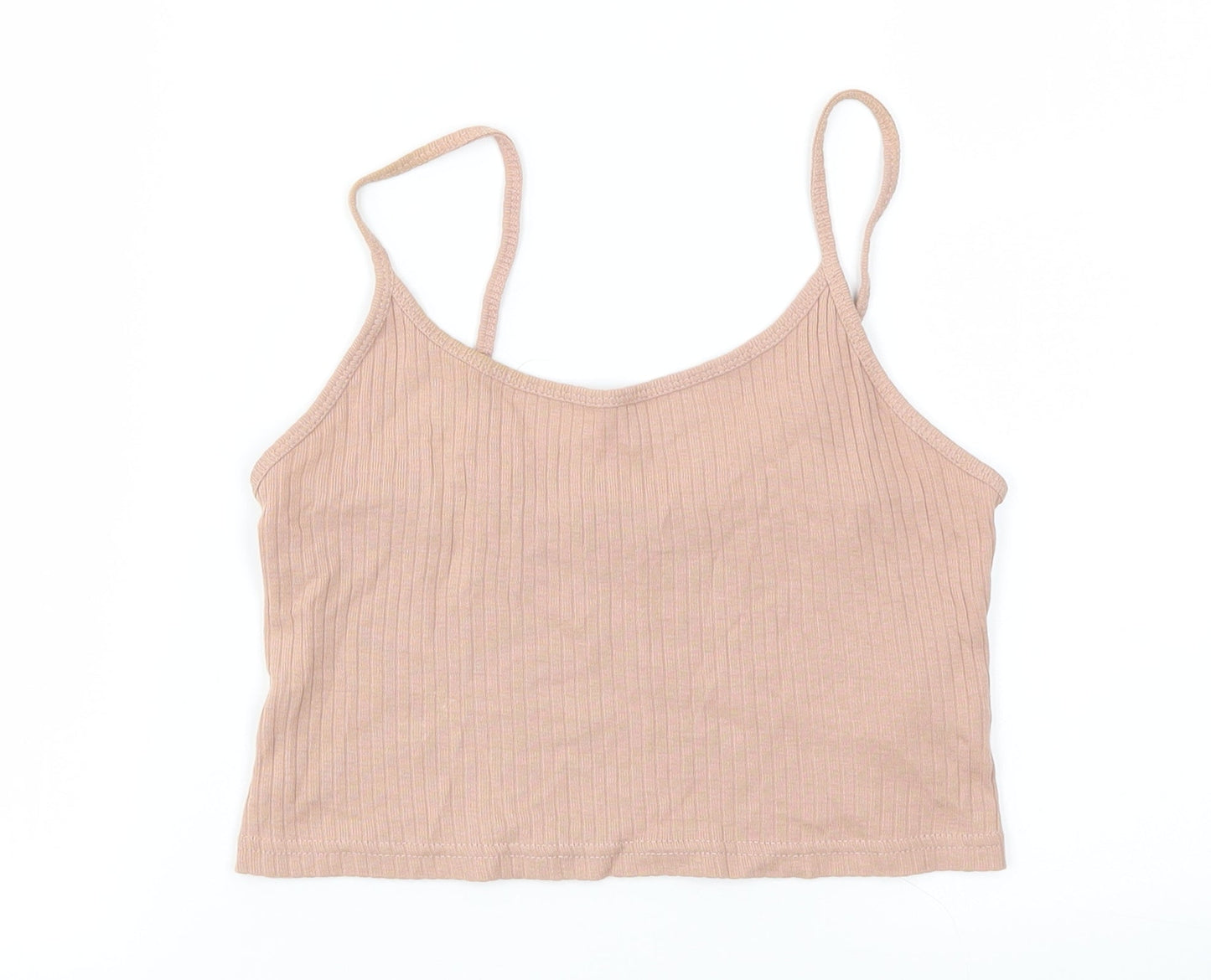 Topshop Womens Pink   Basic T-Shirt Size 8