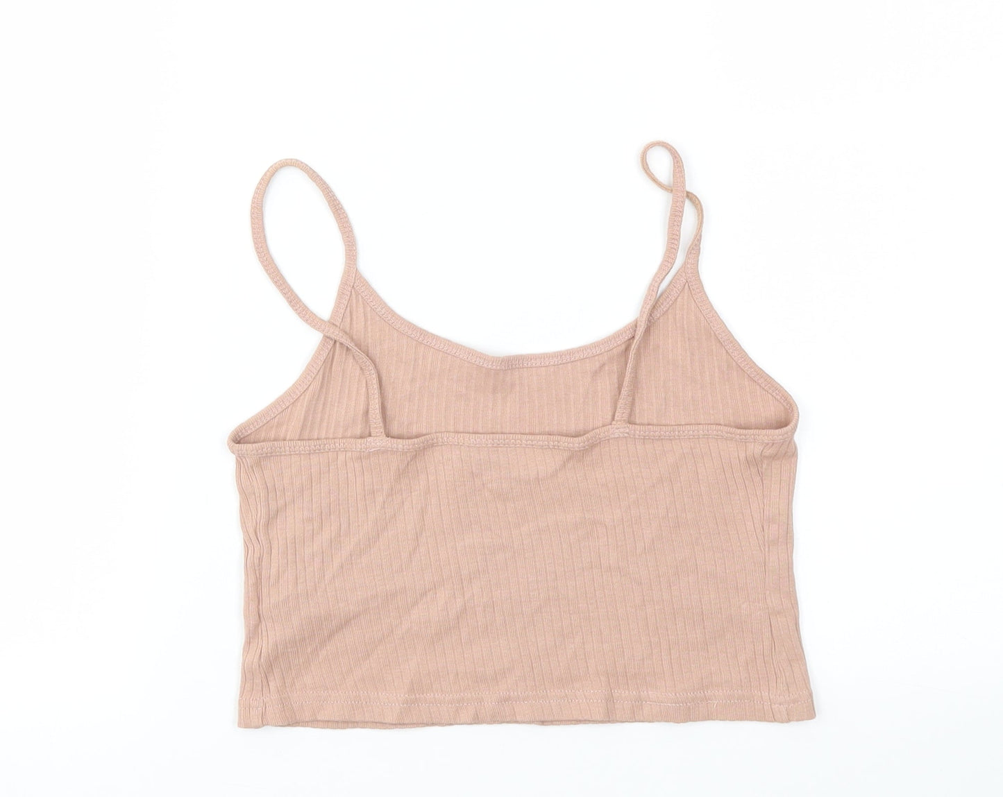 Topshop Womens Pink   Basic T-Shirt Size 8
