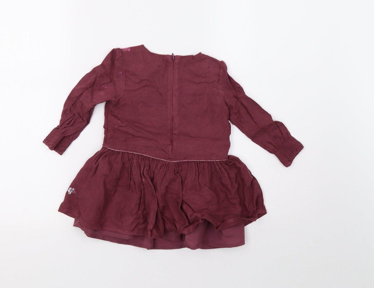 F&F Girls Purple   A-Line  Size 18-24 Months