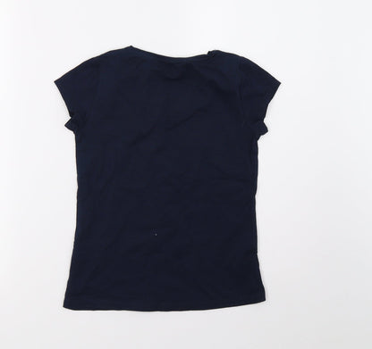 H&M Boys Blue   Basic T-Shirt Size 8 Years