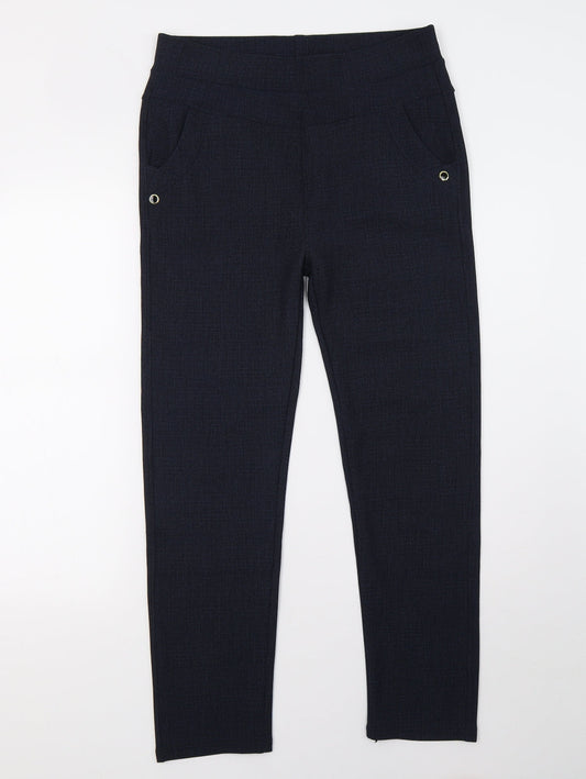 Preworn Womens Blue   Jegging Trousers Size 34 L28 in