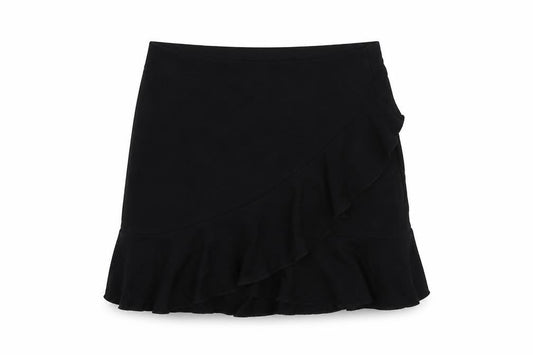 H&M Womens Black   A-Line Skirt Size S