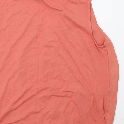 Select Womens Orange   Basic Tank Size 12