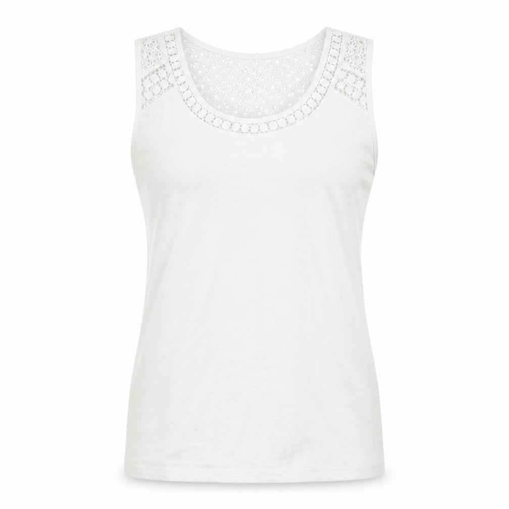 saisnburys Womens White   Basic Tank Size 12