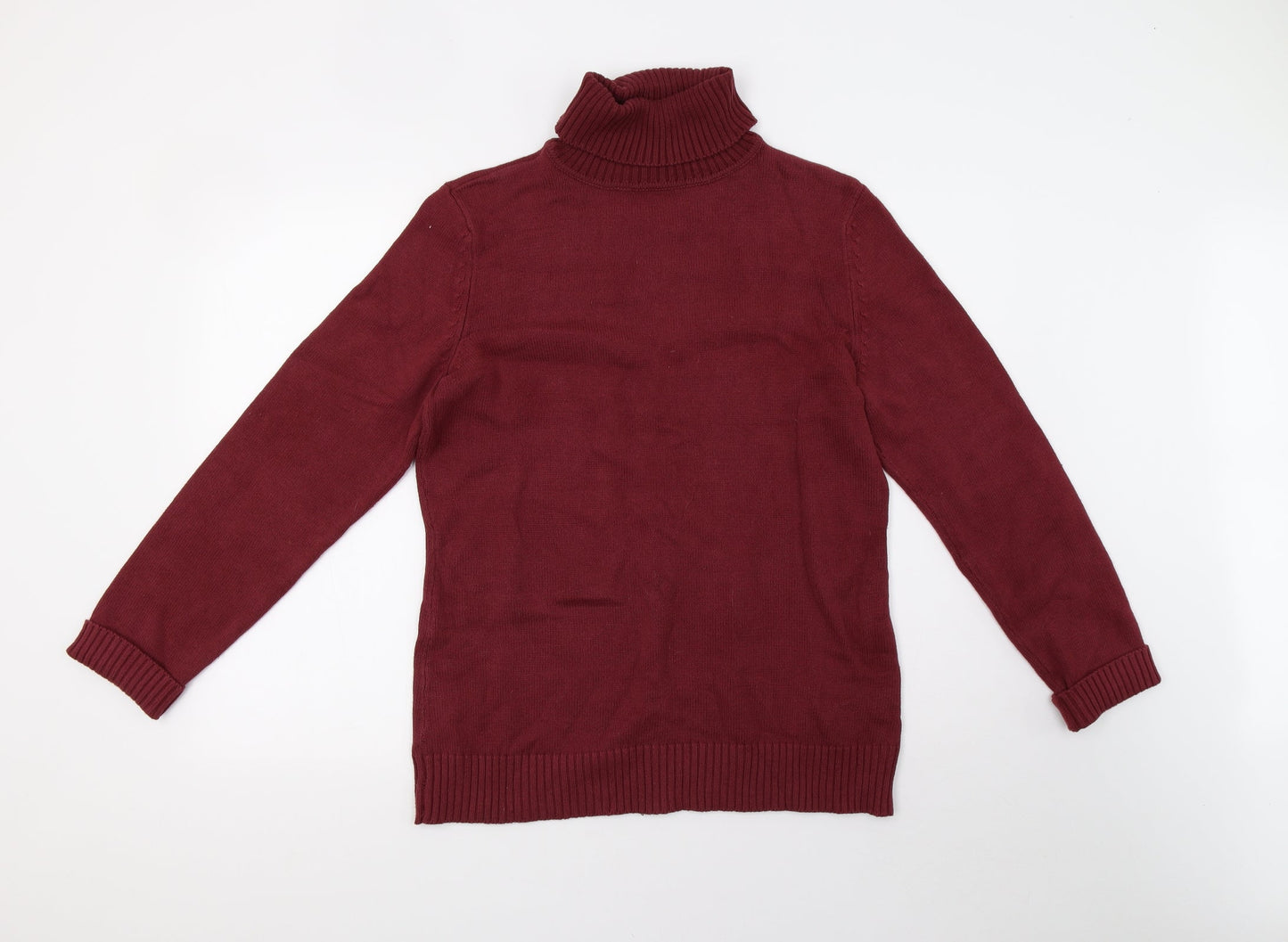 bpc Mens Red  Knit Pullover Sweatshirt Size L