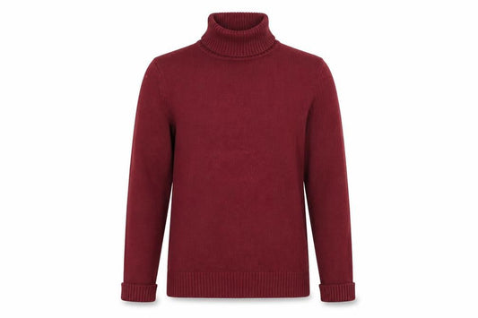 Bonprix Mens Red Knit Pullover Sweatshirt Size L