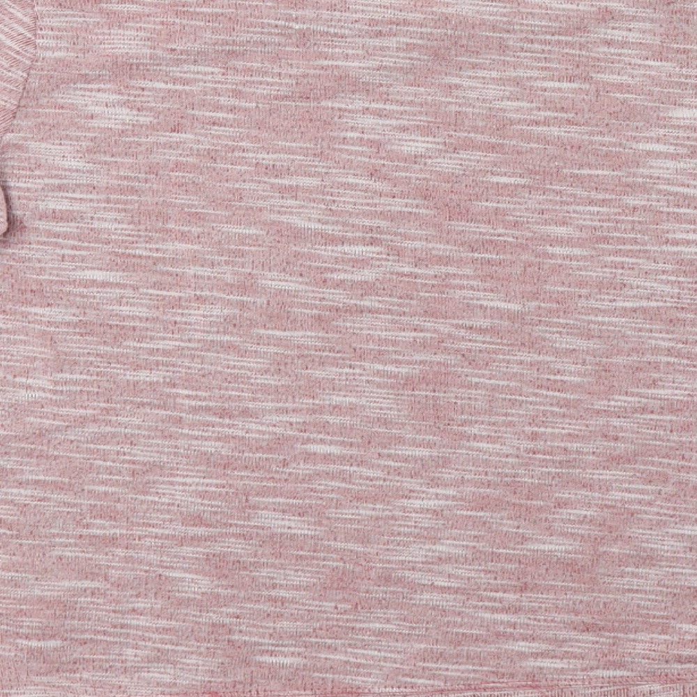 H&M Womens Pink   Pullover Sweatshirt Size XS