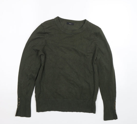 M&Co Womens Green   Pullover Jumper Size 12