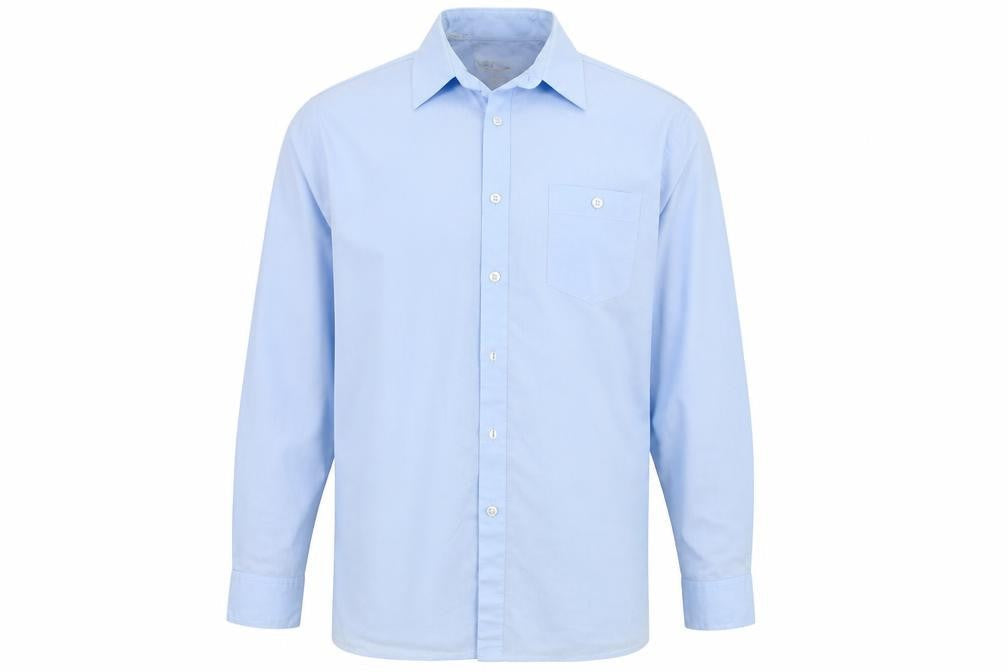 Collection Womens Blue   Basic Button-Up Size 16