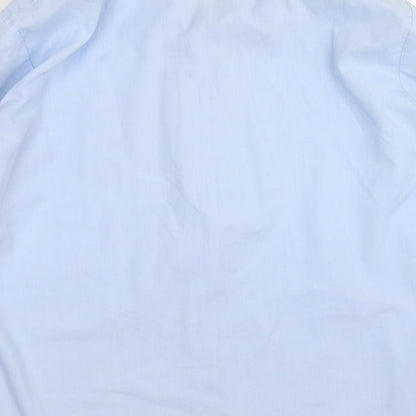 Collection Womens Blue   Basic Button-Up Size 16