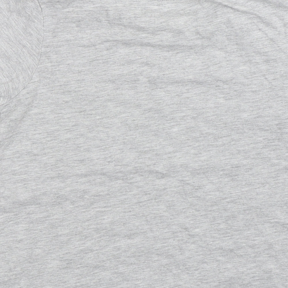 Matalan Boys Grey   Basic T-Shirt Size 7 Years