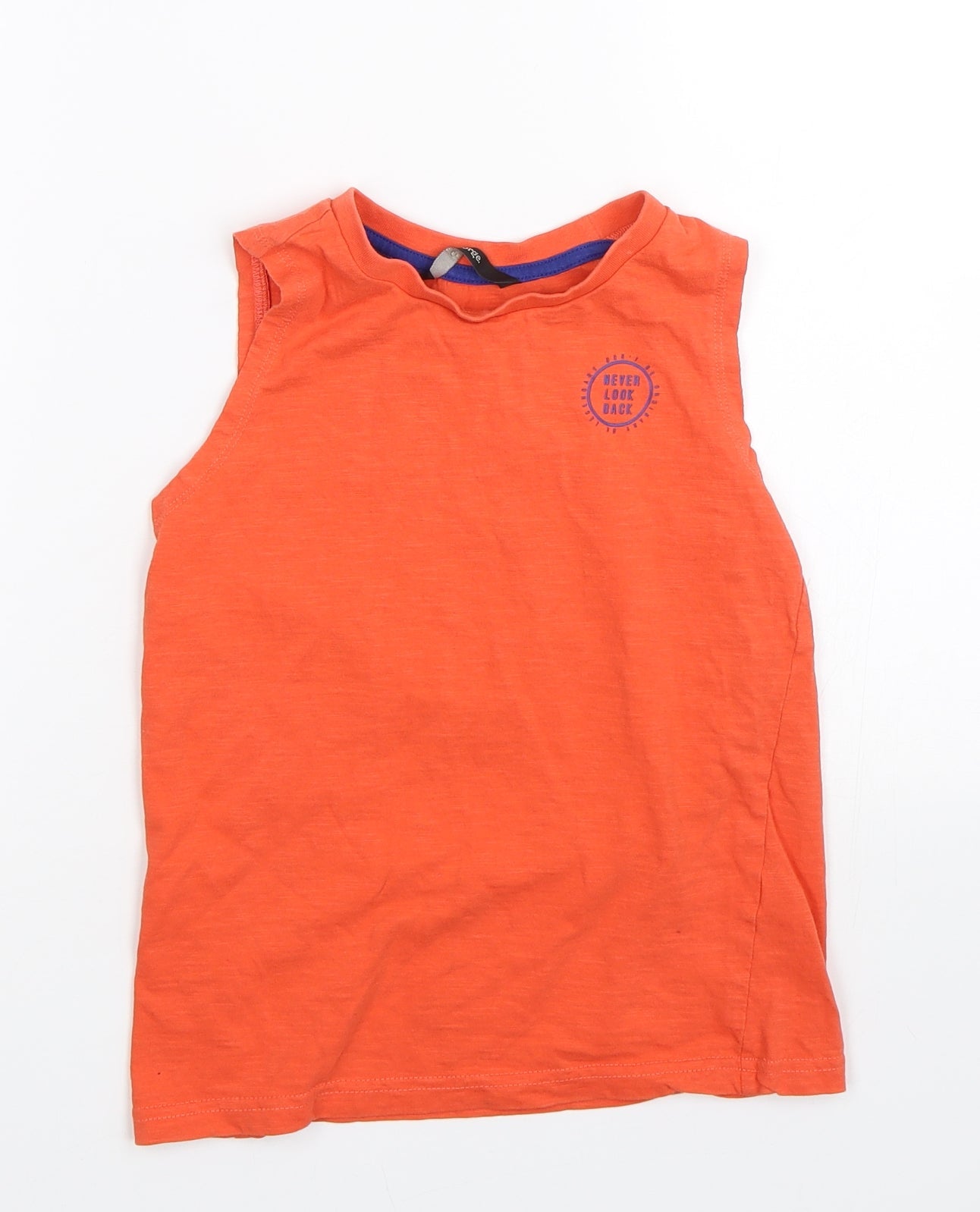 George Boys Orange   Basic Tank Size 6-7 Years