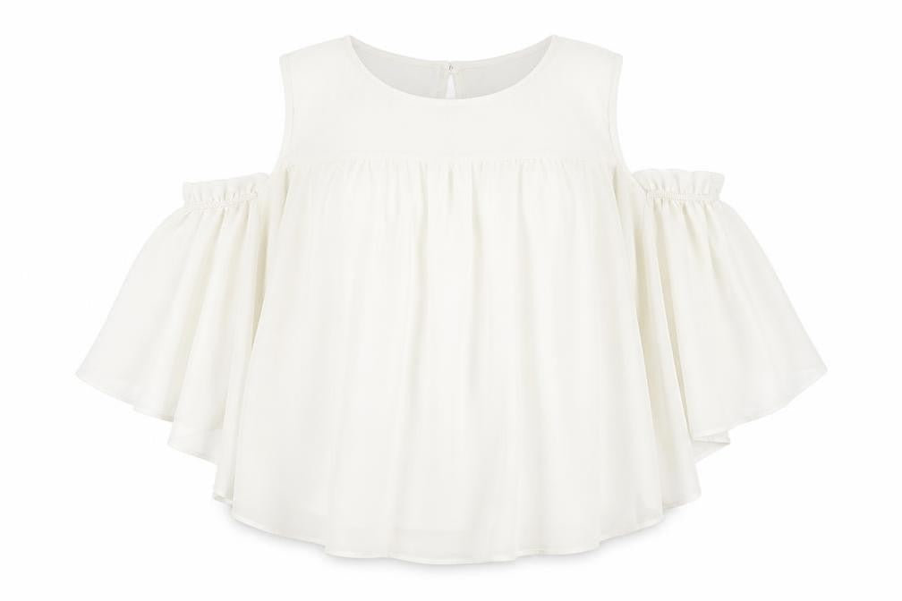 TU Womens White   Basic Blouse Size 14