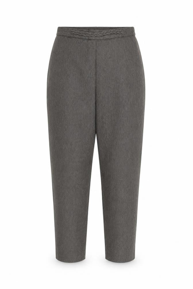 Berkertex Womens Brown Herringbone  Trousers  Size M L25 in