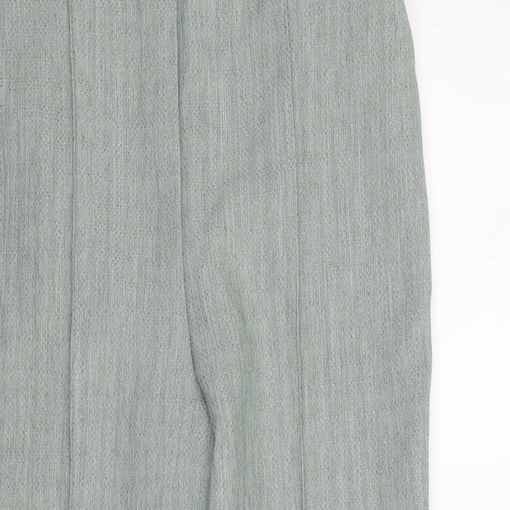 Papaya Womens Green   Trousers  Size 12 L25 in