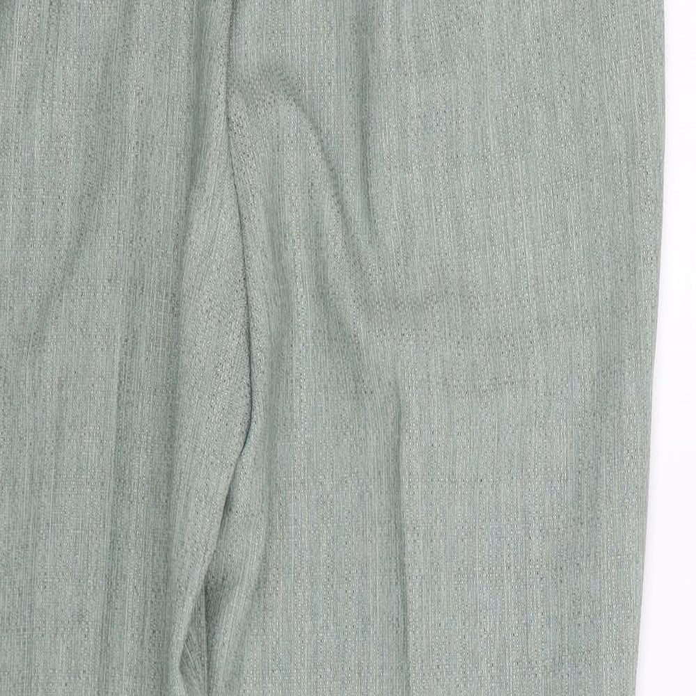 Papaya Womens Green   Trousers  Size 12 L25 in