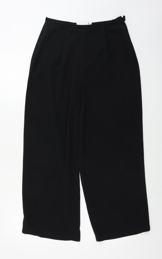 BHS  Womens Black   Trousers  Size 12 L27 in