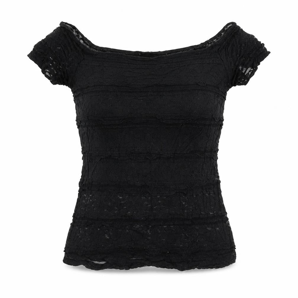 Dorothy Perkins  Womens Black   Basic T-Shirt Size 10