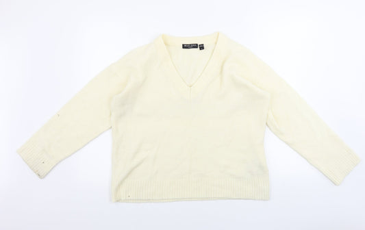 Brave Soul  Womens Beige   Pullover Jumper Size S