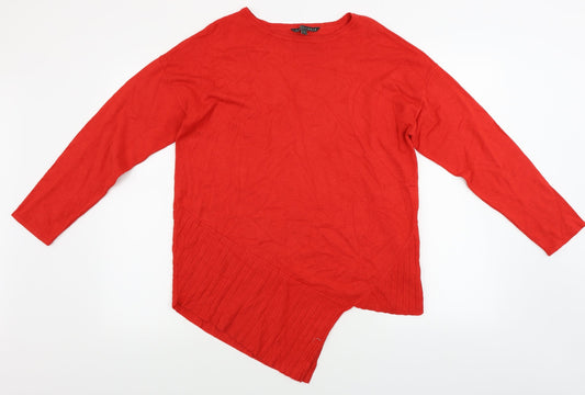 Bonmarché  Womens Red   Pullover Jumper Size 12