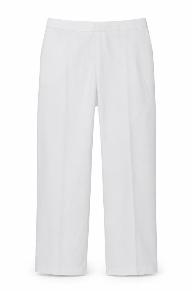 Bassini Womens White   Trousers  Size 32 in L26 in