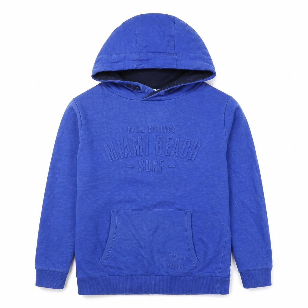 George Boys Blue   Pullover Hoodie Size 7-8 Years