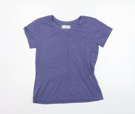LOVE TO LOUNGE Womens Blue   Basic T-Shirt Size M