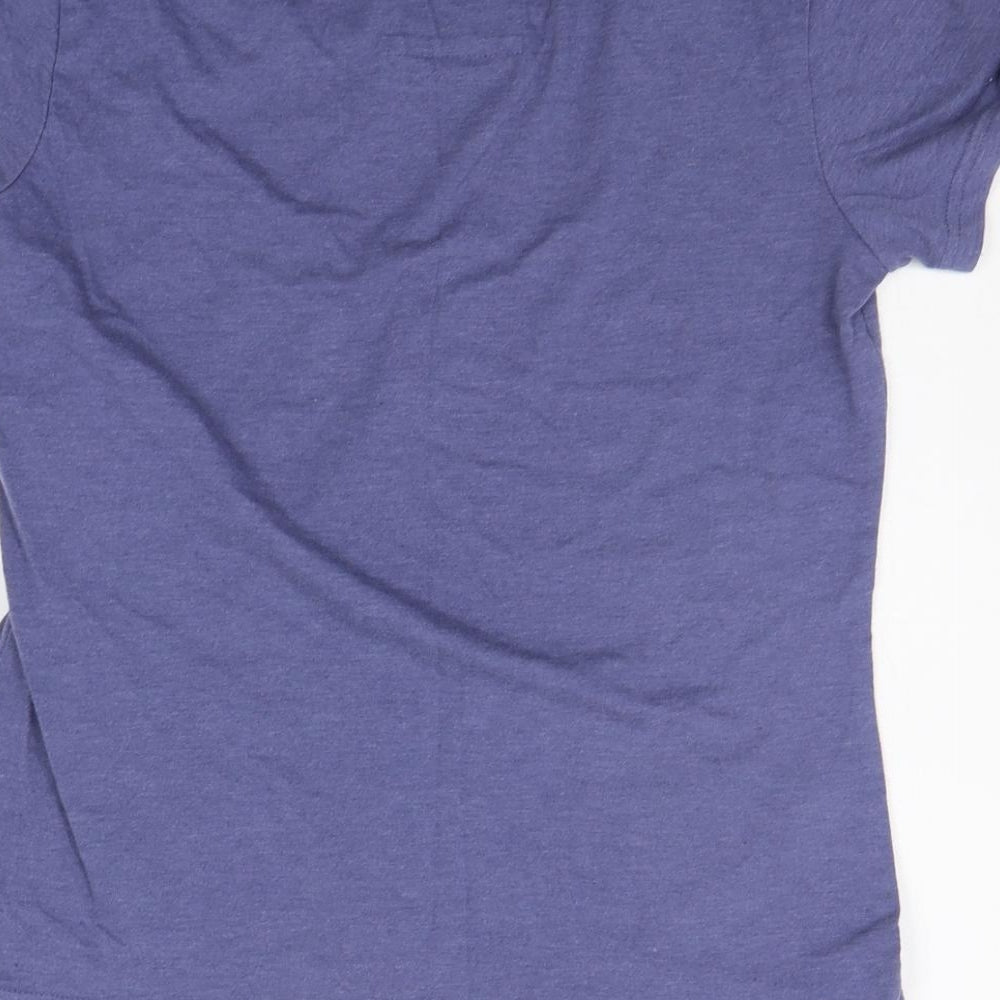 LOVE TO LOUNGE Womens Blue   Basic T-Shirt Size M