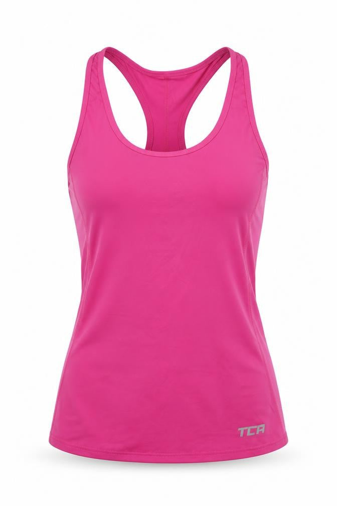 TCA Womens Pink   Basic Tank Size M