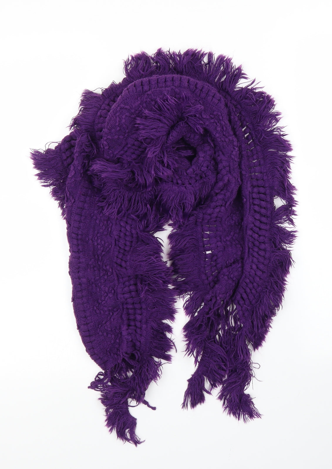 Preworn Unisex Purple    Scarf