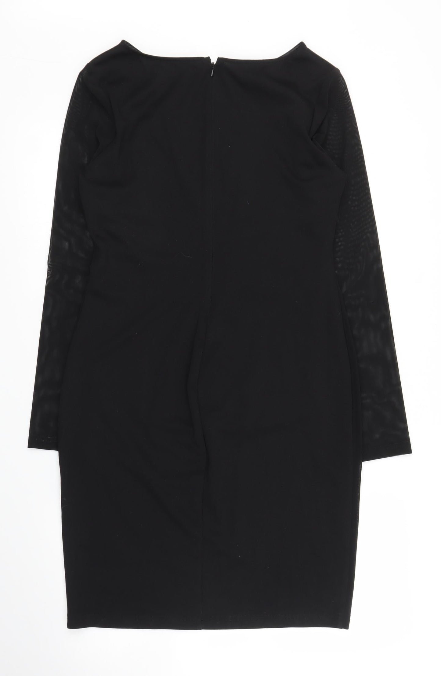 Holly Willoughby Womens Black Floral  Shift  Size 14