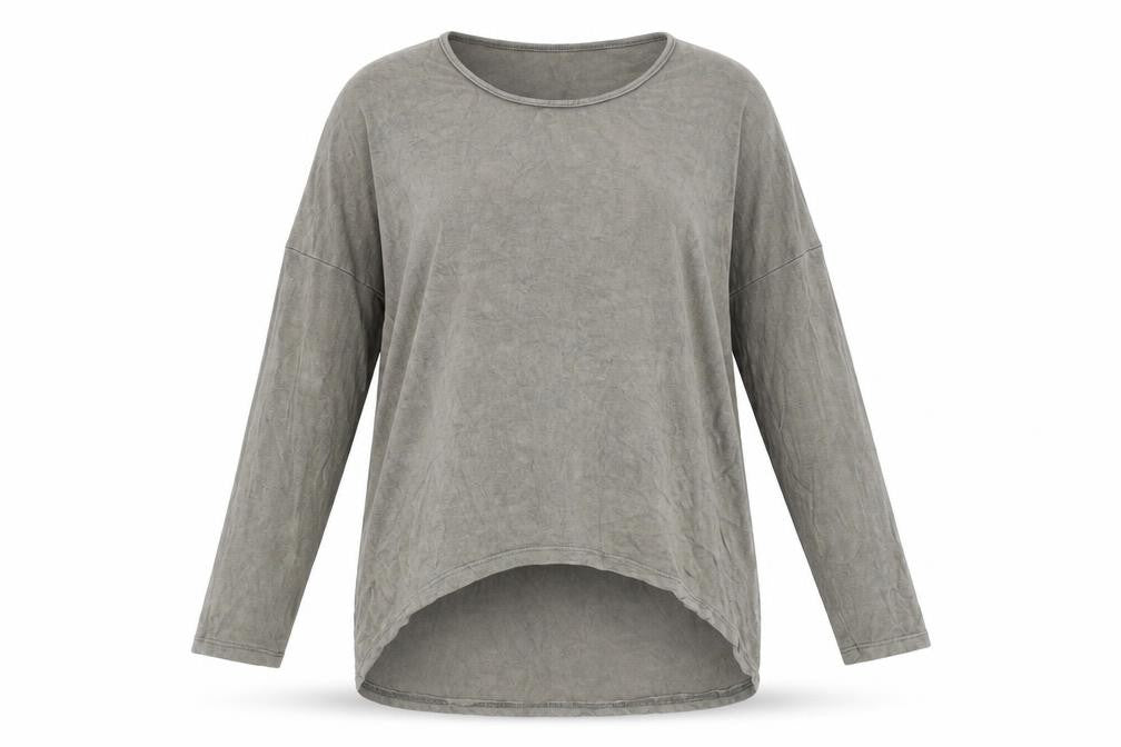 Colorine Womens Green   Basic T-Shirt Size L