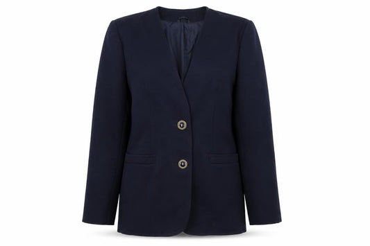 Preworn Womens Blue   Jacket Blazer Size 10