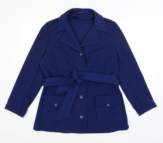 Bickler Womens Blue   Jacket  Size S