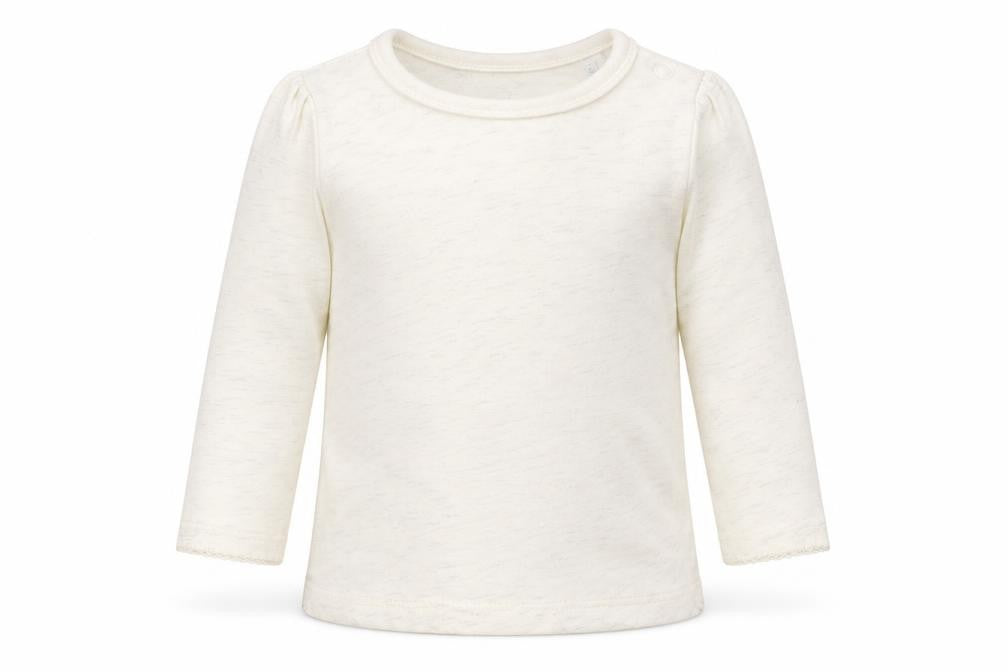 Blue Zoo Girls Ivory   Basic T-Shirt Size 9-12 Months