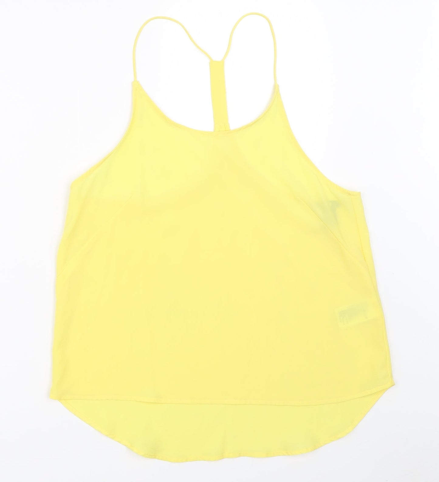 H&M Womens Yellow   Camisole Blouse Size 38