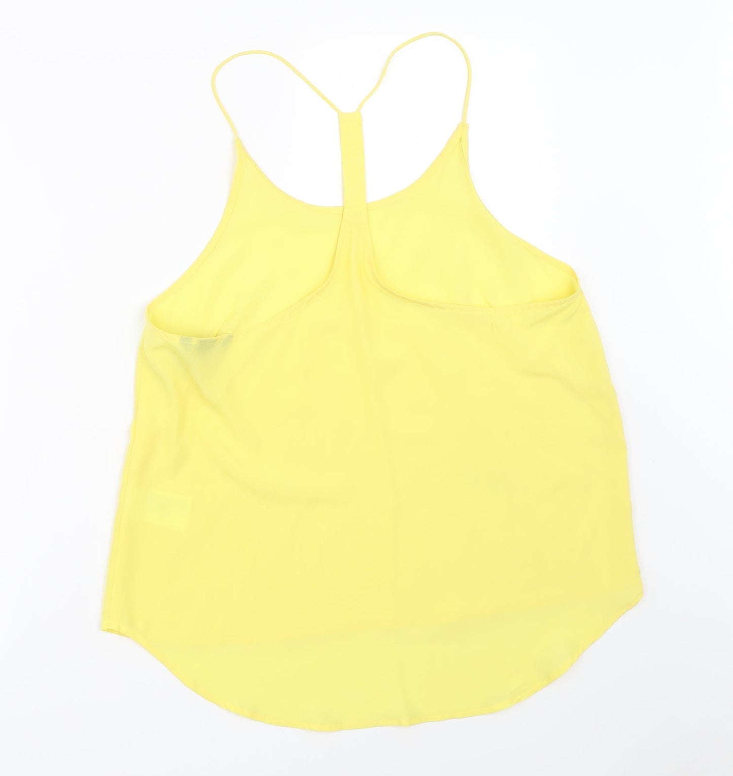 H&M Womens Yellow   Camisole Blouse Size 38