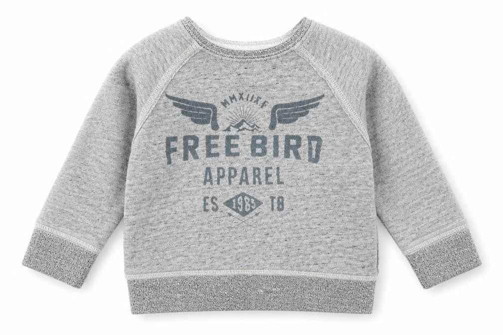 TU Boys Grey   Pullover Sweatshirt Size 3 Years