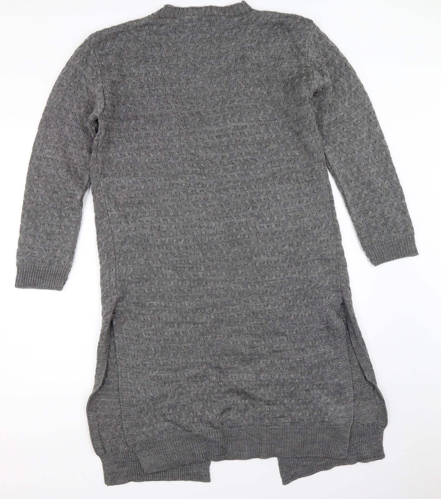 Sapphire Womens Grey   Cardigan Jumper Size L