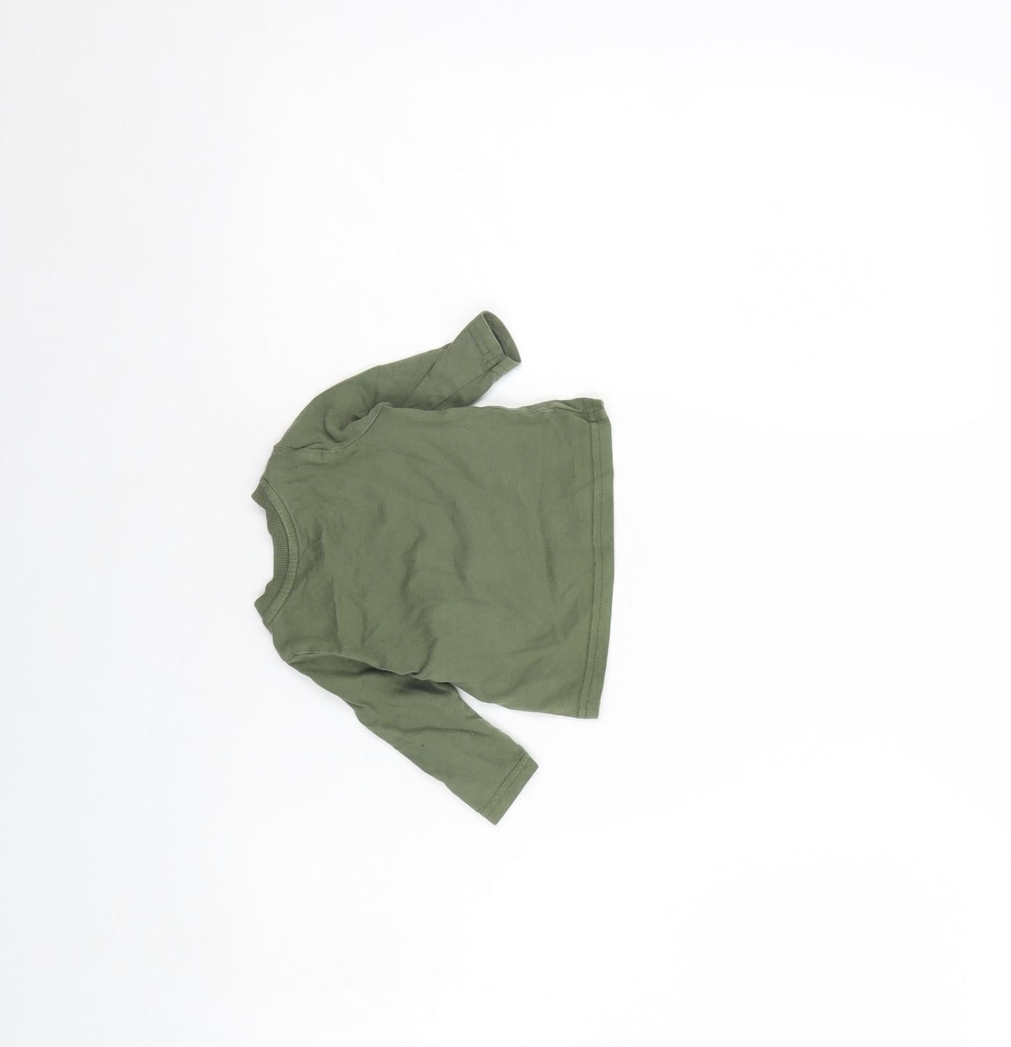 fred & flo Baby Green   Basic T-Shirt Size 0-3 Months  - new to the crew