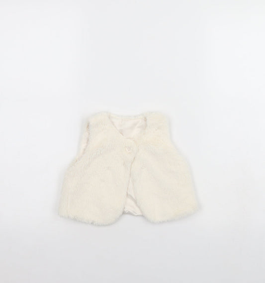 George Girls Ivory   Jacket  Size 12 Months
