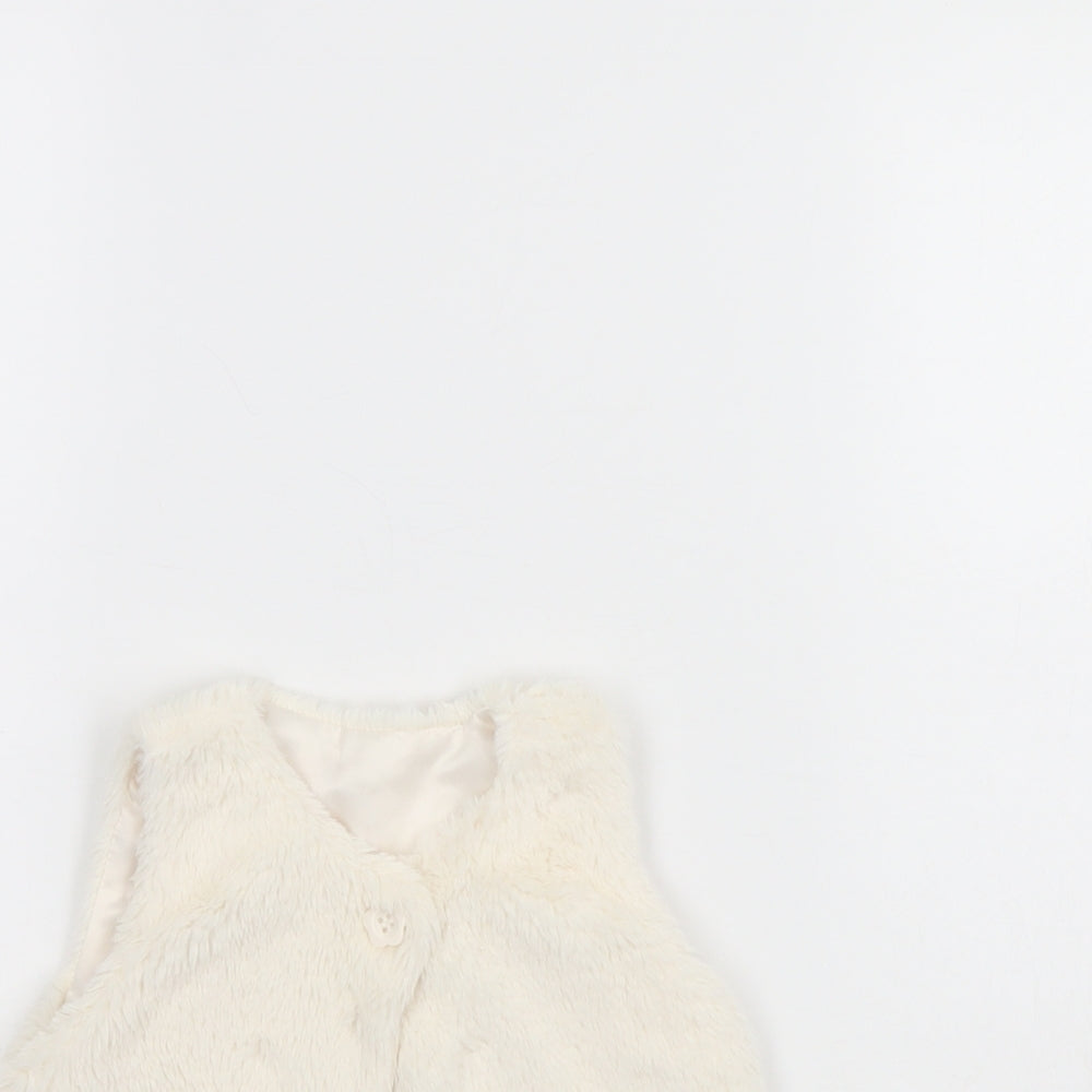 George Girls Ivory   Jacket  Size 12 Months